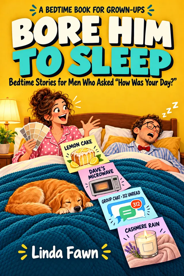 Cover of Bore Him to Sleep: a wife tells her whole day while her husband sleeps